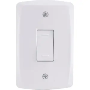 Tramontina Conjunto 1 Interruptor Paralelo 4x2 10a 250 V Lux2 Branco - Imagem 1