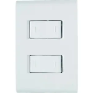 Conjunto 4" X 2" de 2 Interruptores Paralelos 10a 250v - Tramontina - Imagem 1
