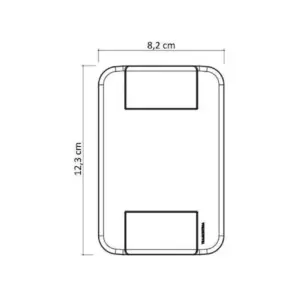 Conjunto 2 Interruptor Simples - 10 a / 250 V Branco - Tramontina - Imagem 1