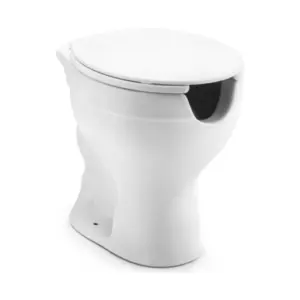 Bacia Louca Incepa Convencional Acesso Plus Branca com Abertura Frontal - Imagem 1