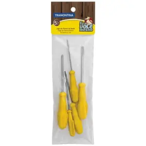 Jogo de Chaves de Fenda 5 Peças - Tramontina