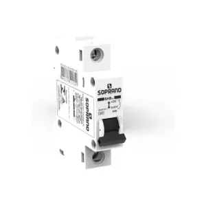 Disjuntor Unipolar Din Curva C 20a Soprano - Imagem 1