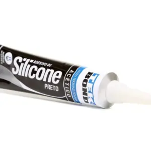 Silicone Adesivo para Uso Geral 50g Preto - Imagem 2
