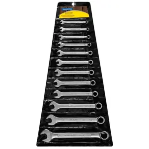 Jogo de Chaves Combinadas com Corpo em Aço Especial Cromado Tramontina Basic 12 Peças - Tramontina - Imagem 1