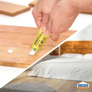 Monta & Fixa Pl500 Interior Cola Cascola, Adesivo de Montagem Extraforte, Cola para Madeira, Compensado, Concreto, Entre Outros Materiais, Cola com Agarre Imediato, 1x85g - Imagem 4