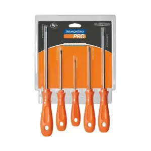 Jogo Chaves Phillips com 5 Peças-tramontinapro-44135505 - Imagem 1