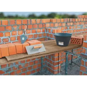 Colher de Pedreiro em Aço com Cabo de Madeira 8" - Tramontina - Imagem 3