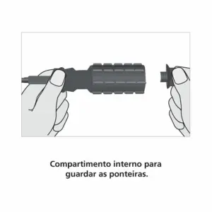 Chave de Fenda com Ponteiras Basic 6 Peças - Tramontina