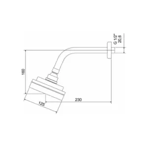 Ducha Meber Max 1959 C Cromada - Imagem 2