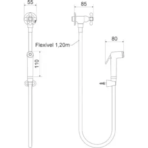 Ducha Higiênica Supernova Meber - Imagem 2