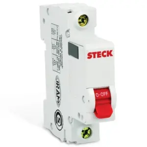 Minidisjuntor Din Sd61 3ka Curva C 40a 1p