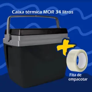 Caixa Térmica com Capacidade de 34 Litros na Cor Azul - Ref. 25108161 - Mor - Imagem 7