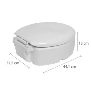 Assento Elevado Branco 13cm - Imagem 3
