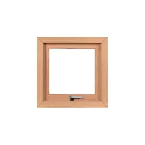 Vitrô Maxim Ar 1 Folha Móvel Esel 50cmx50cmx12cm Natural - Imagem 1