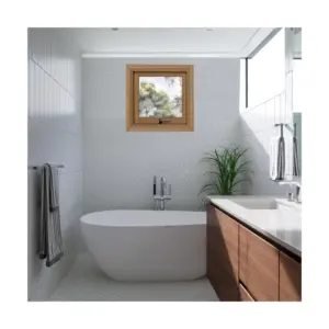 Vitrô Maxim Ar 1 Folha Móvel Esel 50cmx50cmx12cm Natural - Imagem 4