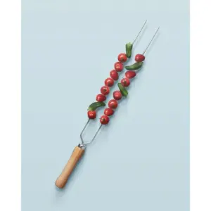 Espeto Duplo para Churrasco 75cm