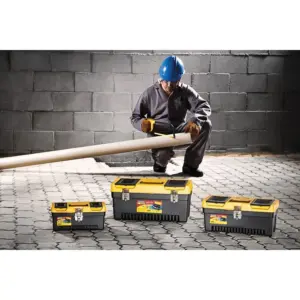 Caixa Plástica para Ferramentas com Bandeja Removível e Trava Metálica 13" - Tramontina - Imagem 3