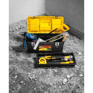 Caixa Plástica para Ferramentas com Bandeja Removível e Travas Metálicas 20 - Tramontina - Imagem 4