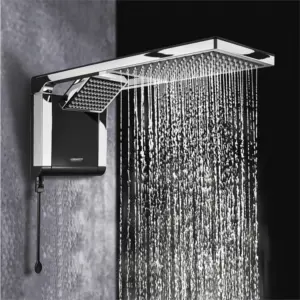 Chuveiro Elétrico Acqua Duo Ultra 7800w 220v Preto e Cromado - Imagem 3