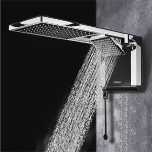 Chuveiro Elétrico Acqua Duo Ultra 7800w 220v Preto e Cromado - Imagem 4