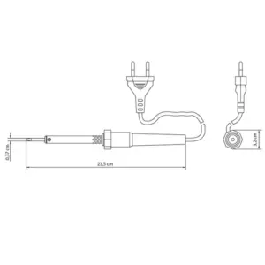 Ferro de Solda 25w 220v - Imagem 2