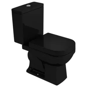 Vaso Sanitário para Caixa Acoplada Quadra ébano