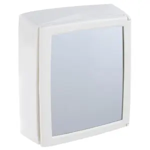 Armário de Plástico de Sobrepor Bege Claro 30 X 10,8 X 36,9cm - Imagem 3