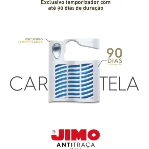 Anti Traça Inseticida Proteção para Roupas e Livros Sem Cheiro Cartela 1 Unidade - Jimo - Imagem 3