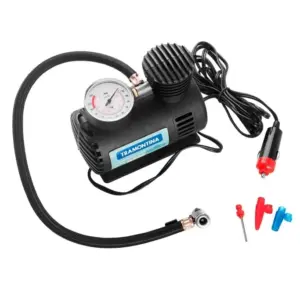 Compressor de Ar Portátil 12v 50w Preto