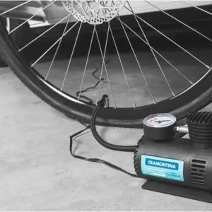 Compressor de Ar Portátil 12v 50w Preto - Imagem 5