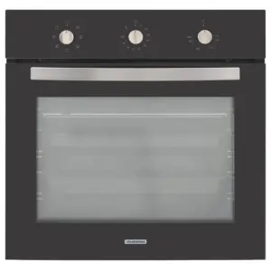 Forno Elétrico de Embutir em Vidro Temperado Preto 7 Funções Tramontina New Glass Cook 71l