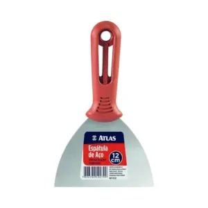 Espátula em Aço Carbono Cabo Plástico 12cm - Atlas
