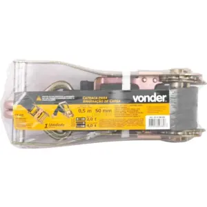 Catraca para Cinta Amarração de Carga 4,0t/2,0t Ct400 - Vonder - Imagem 2