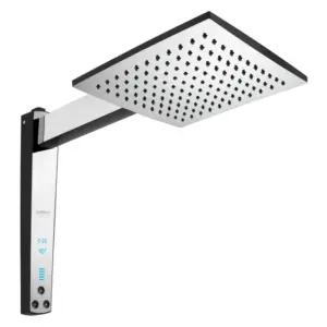 Chuveiro Digital Acqua Century 7500w 220v Preto e Cromado