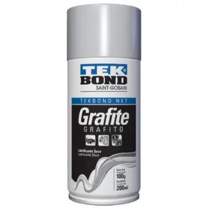 Tekspray Grafite Seco 200ml / 100g Tekbond - Tekbond - Imagem 1