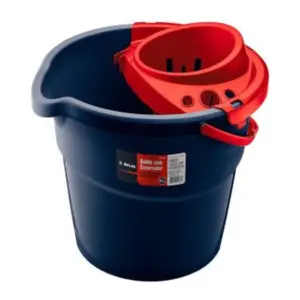 Balde Plástico Mop com Escorredor 9l - Imagem 1