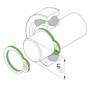 Alicate para Anéis Externo Reto 7" - Tramontina - Imagem 2