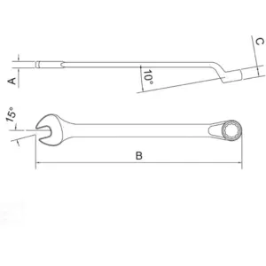 Chave Combinada Milímetros Aço 30mm 44660130 Tramontina - Imagem 4