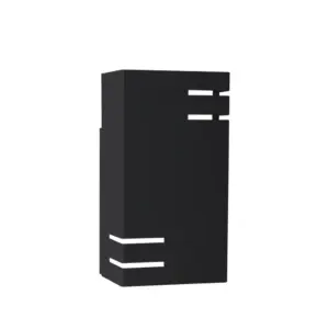 Arandela Taschibra Ray Led 10w 2700k Preto Fosco - Imagem 1
