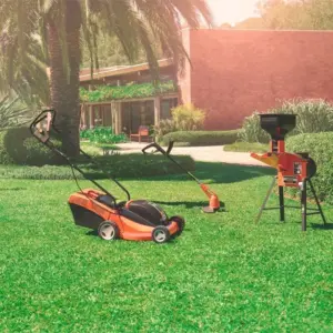 Cortador de Grama Elétrico 1300w 220v Laranja e Preto - Imagem 6