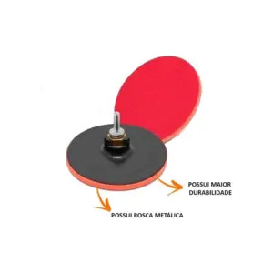 Disco de Borracha com Velcro 4.1/2 Roma - Imagem 3