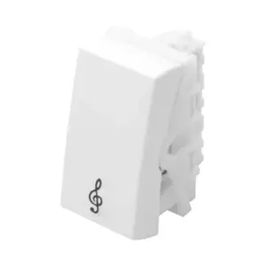 Pulsador de Campainha 16a/250v Evidence Branco