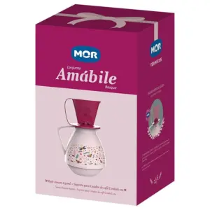 Conjunto Bule e Suporte para Coador Amábile Bosque Lavanda - Mor - Imagem 2