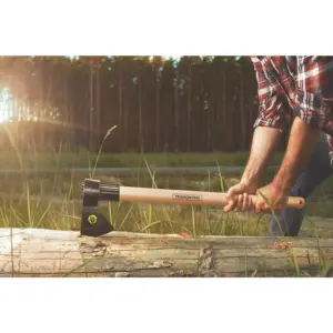 Cabo para Machado em Madeira 90cm e Olho 38x68mm - Tramontina - Imagem 1