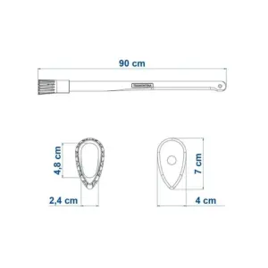 Cabo para Machado em Madeira 90cm e Olho 38x68mm - Tramontina - Imagem 2