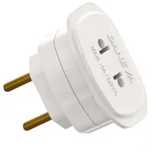 Adaptador Universal 2p 10a/250v Branco - Daneva - Imagem 1