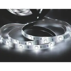 Fita Led 2,5w 30 Leds/m 2m 12v com Fonte Autovolt Ip20 Branco - Imagem 1