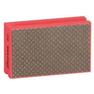 Esponja Diamantada G60 95x60mm Vermelha