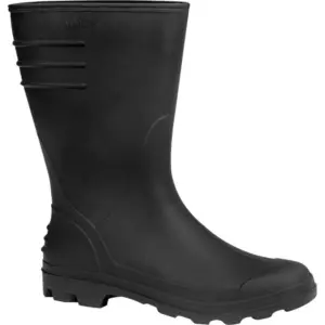 Bota Pvc Preta Cano Médio com Forro 40 - Vonder - Imagem 1