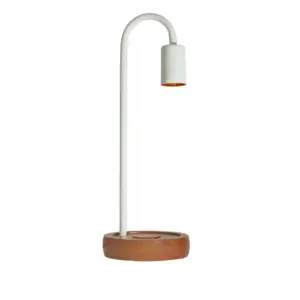 Abf-142 Abajur Flam 1xe27 Branca Taschibra - para Cabeceira